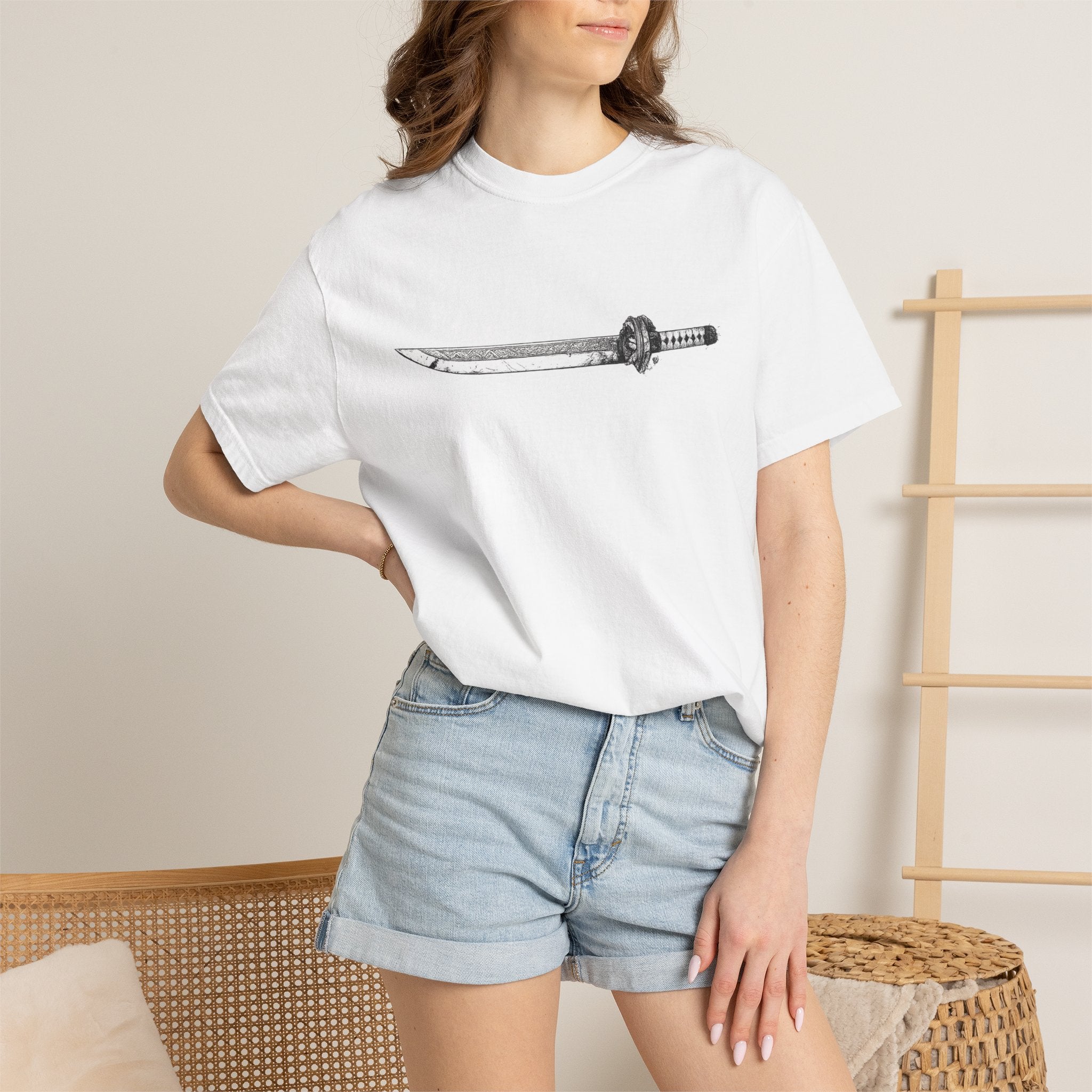 Lone Swordsman Graphic Tee