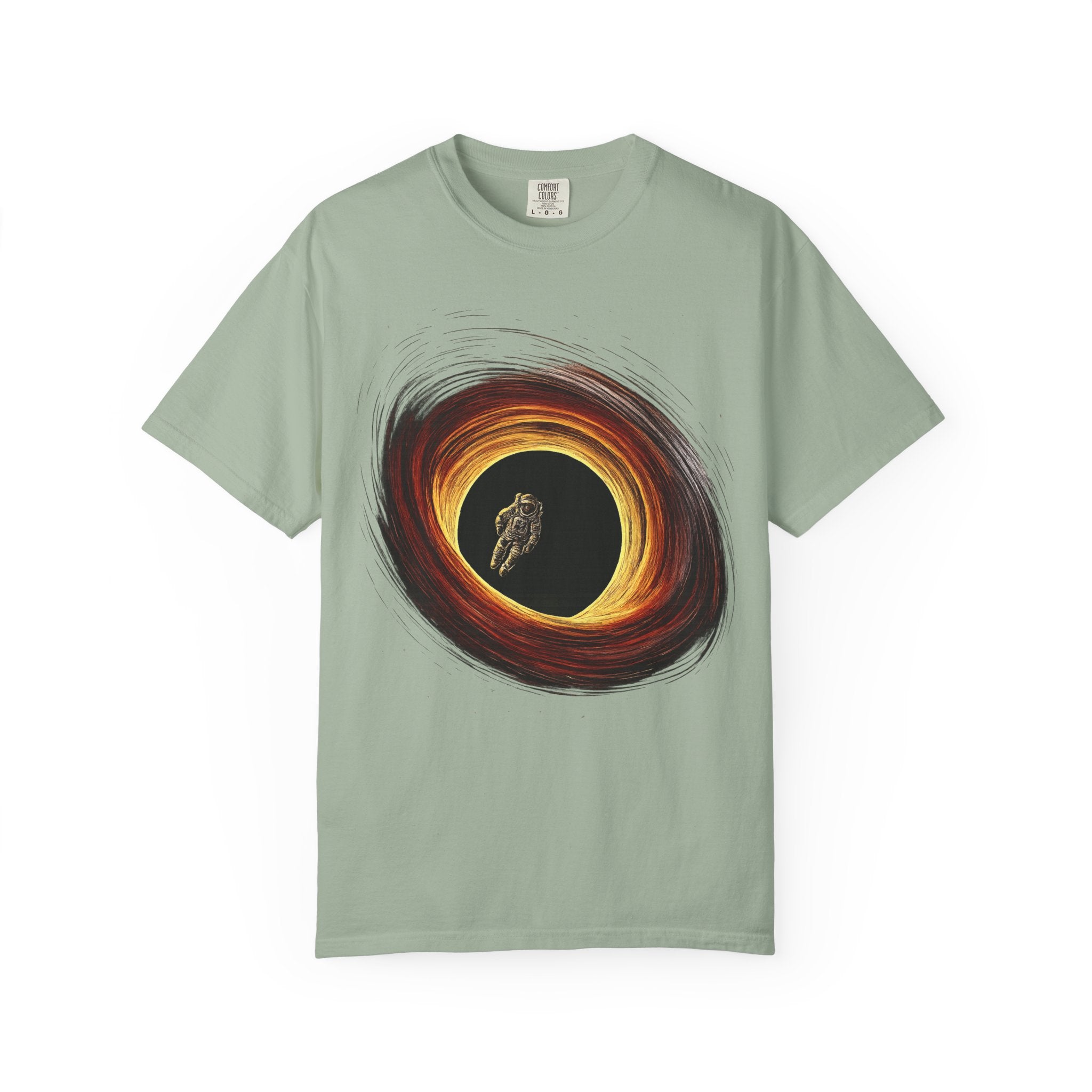 Astronaut Black Hole Graphic Tee