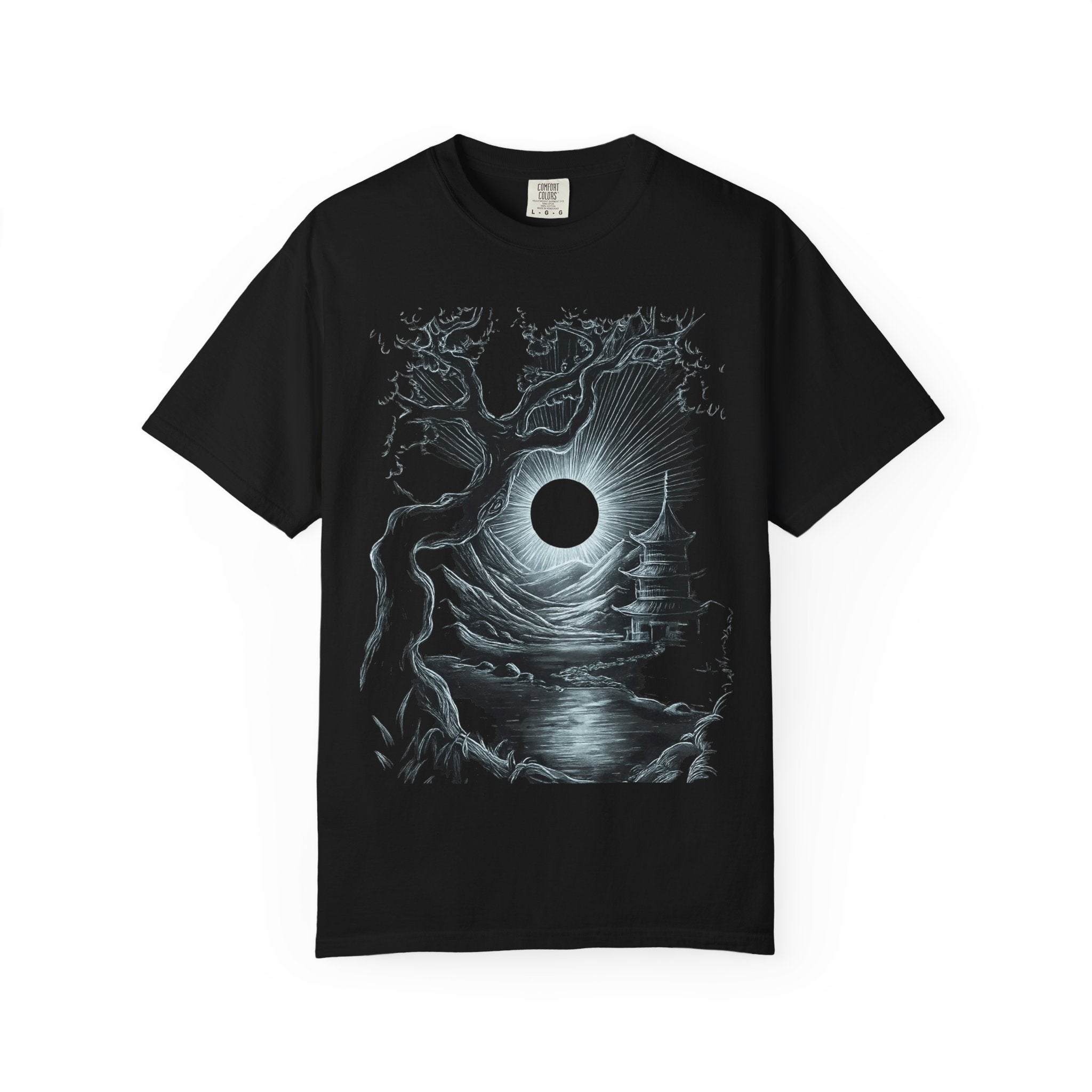 Lunar Refuge Japanese Art Tee