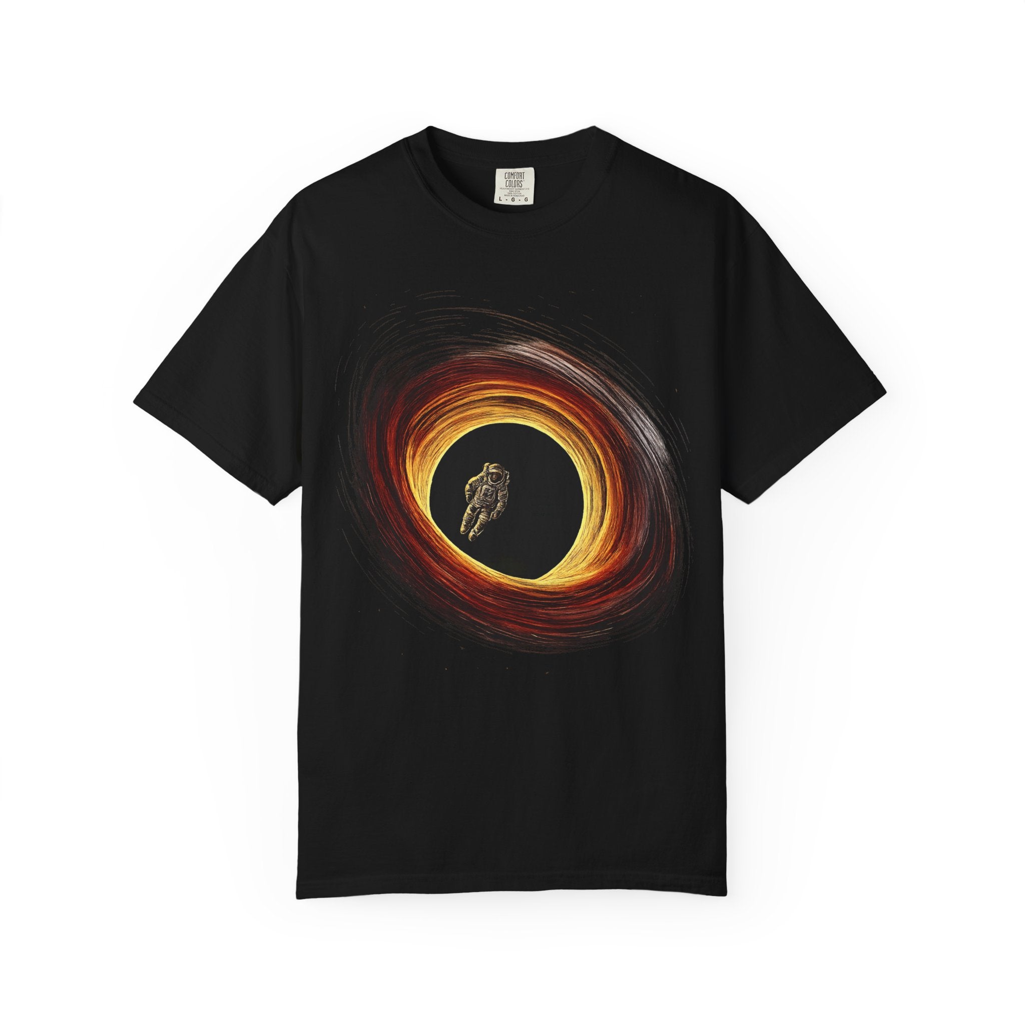 Astronaut Black Hole Graphic Tee