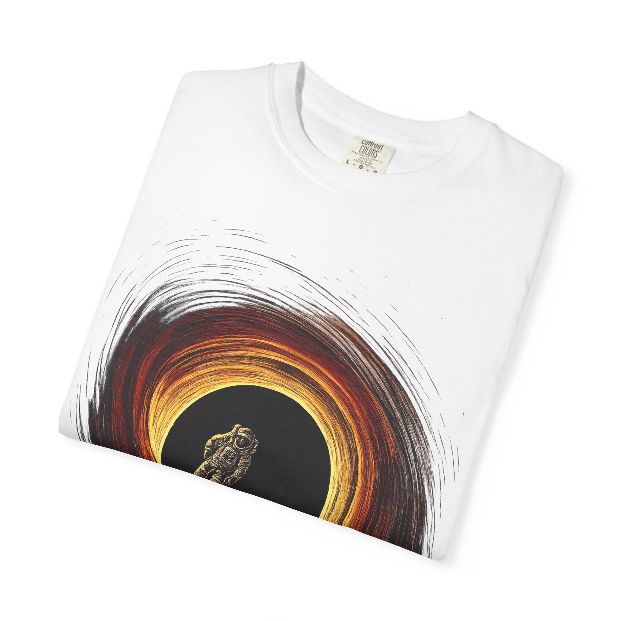 Astronaut Black Hole Graphic Tee