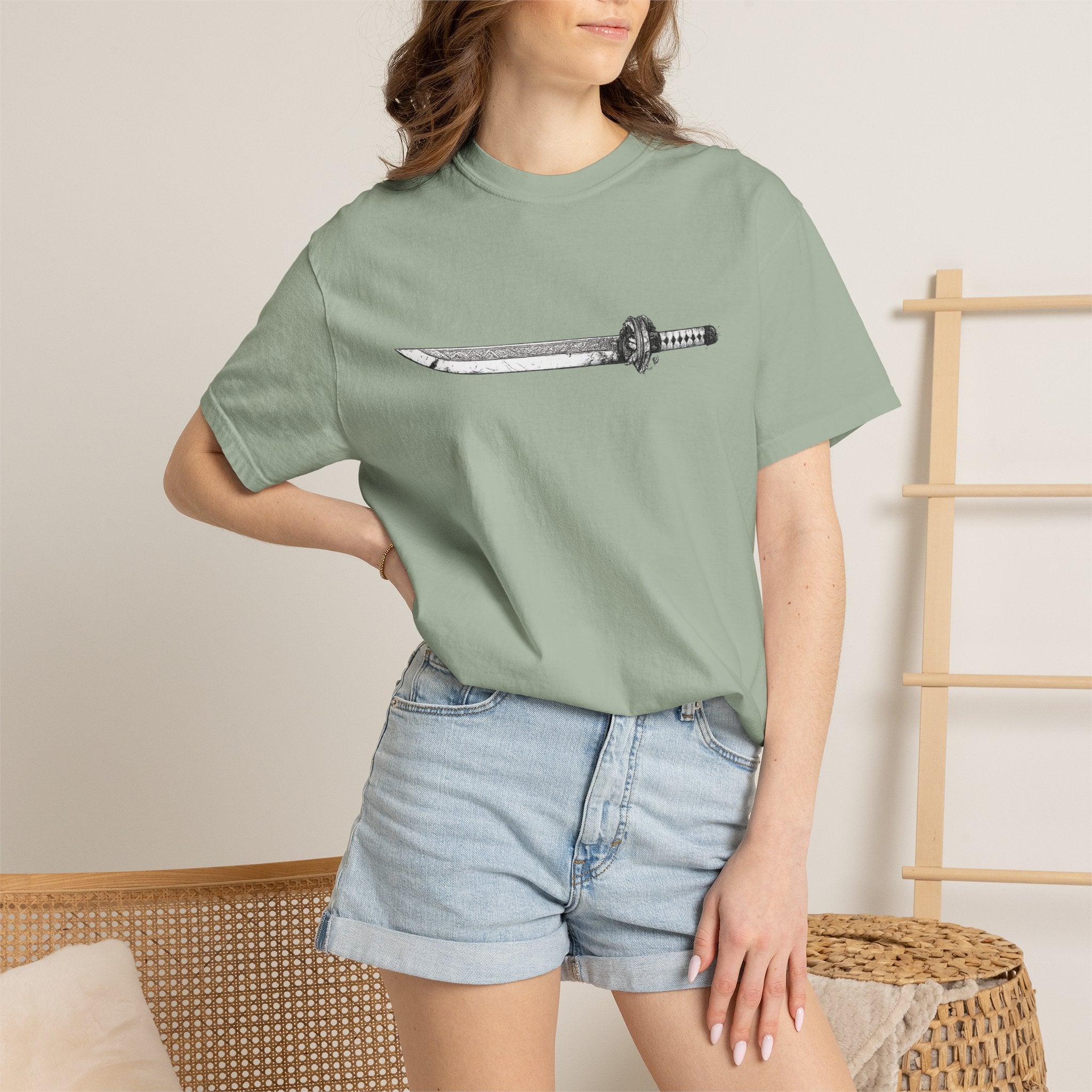 Lone Swordsman Graphic Tee