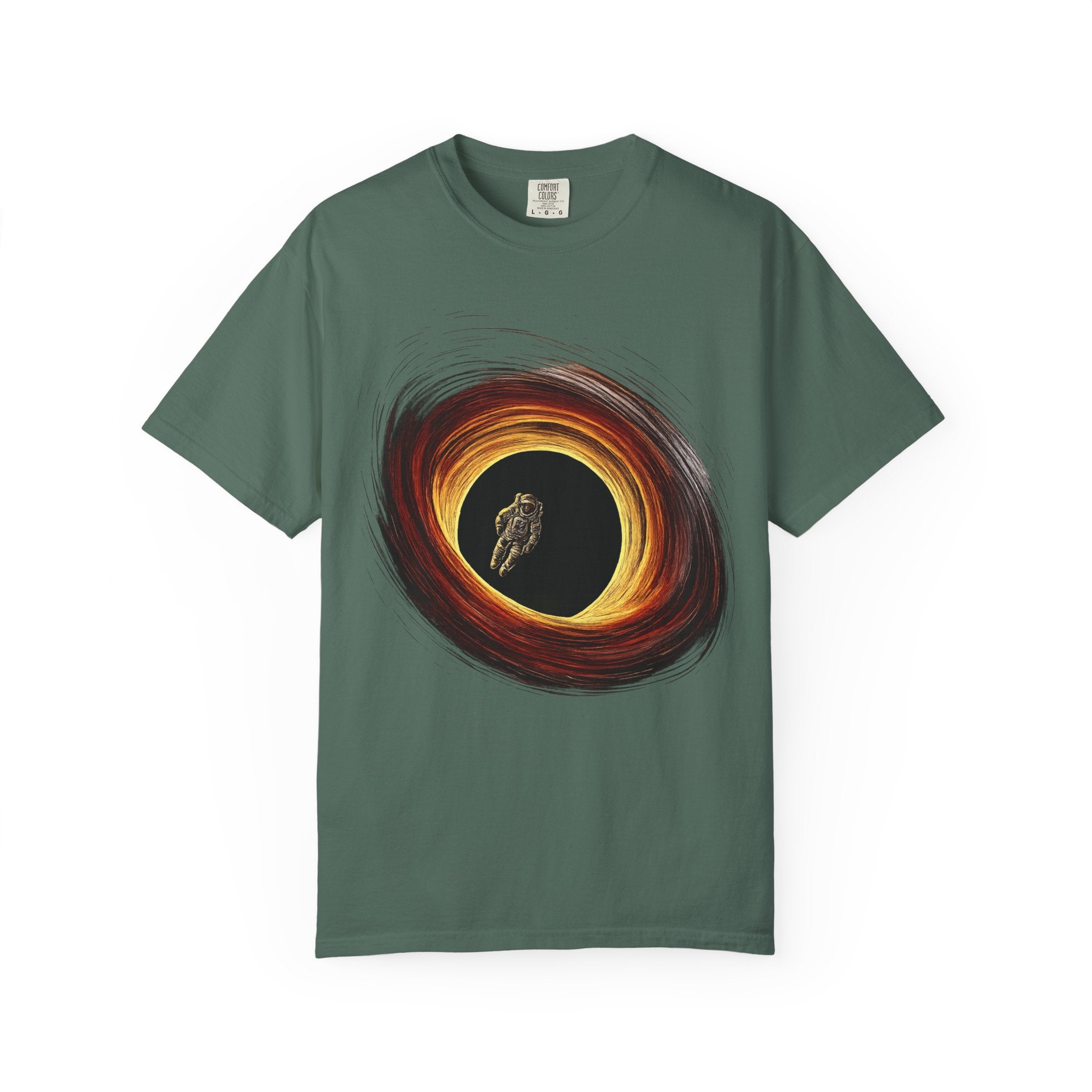 Astronaut Black Hole Graphic Tee