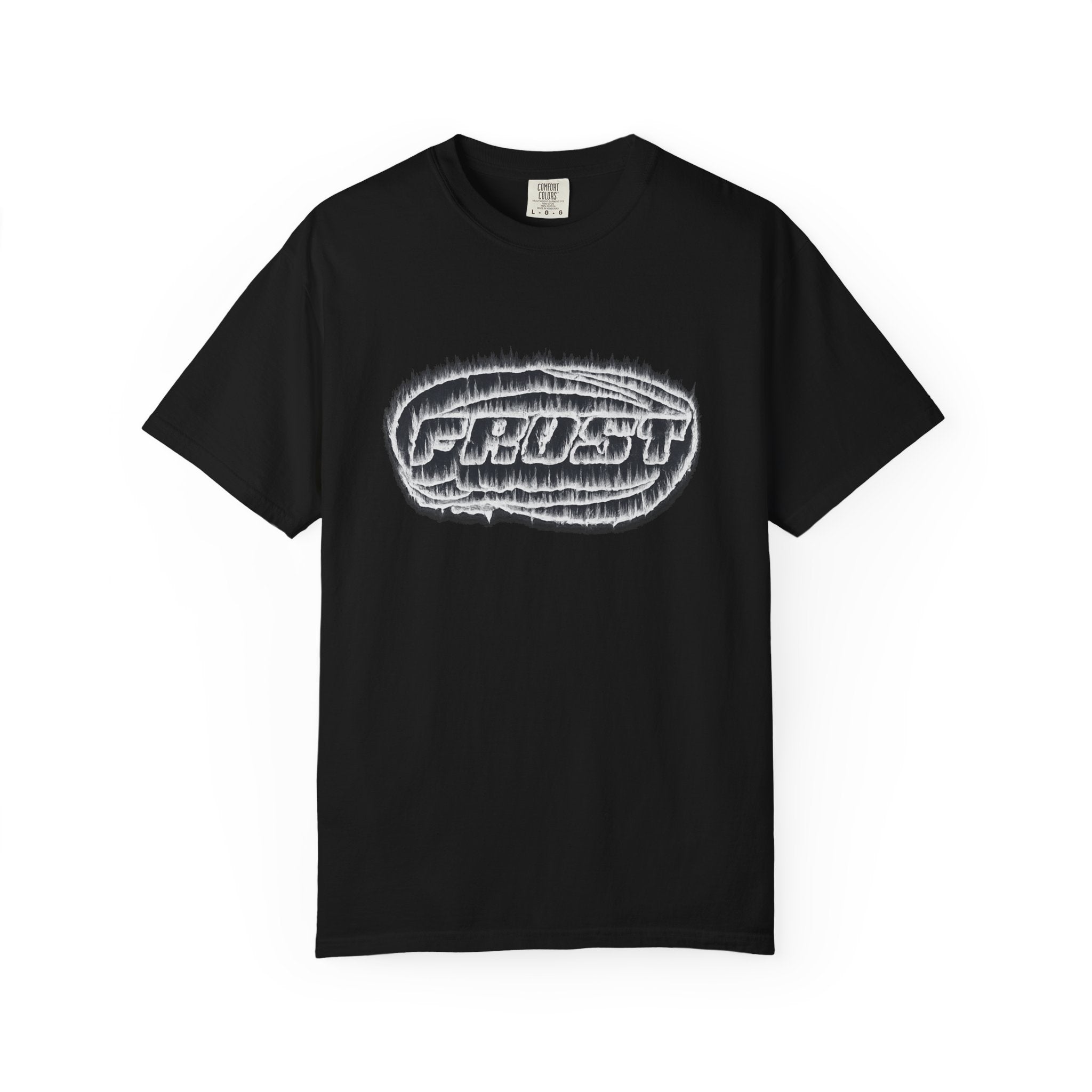 Frost Graphic T-Shirt — Retro Icy Logo Tee