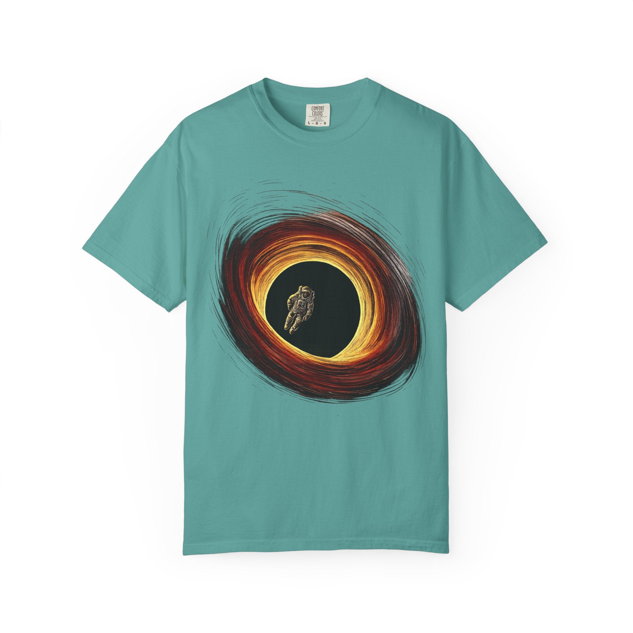 Astronaut Black Hole Graphic Tee