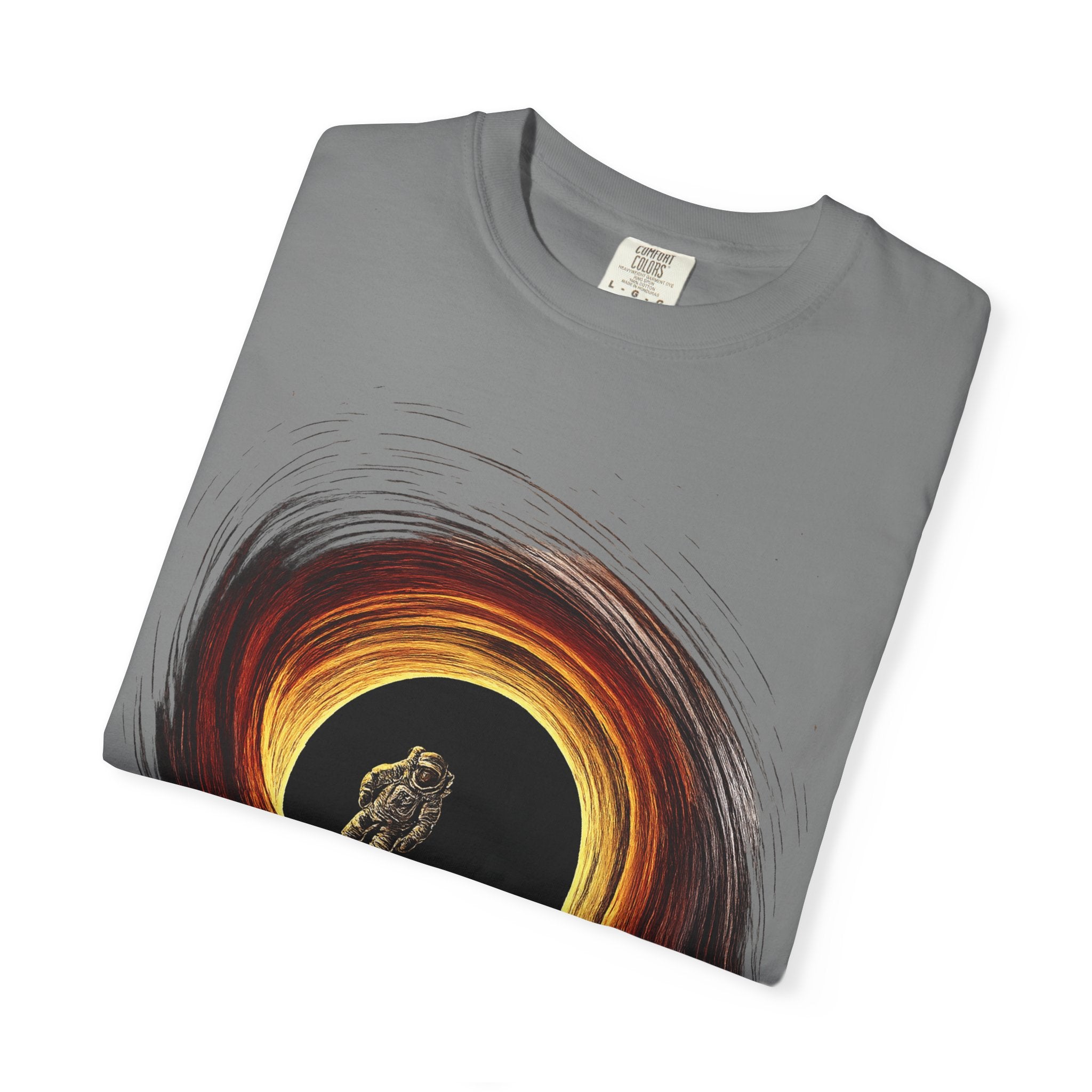Astronaut Black Hole Graphic Tee