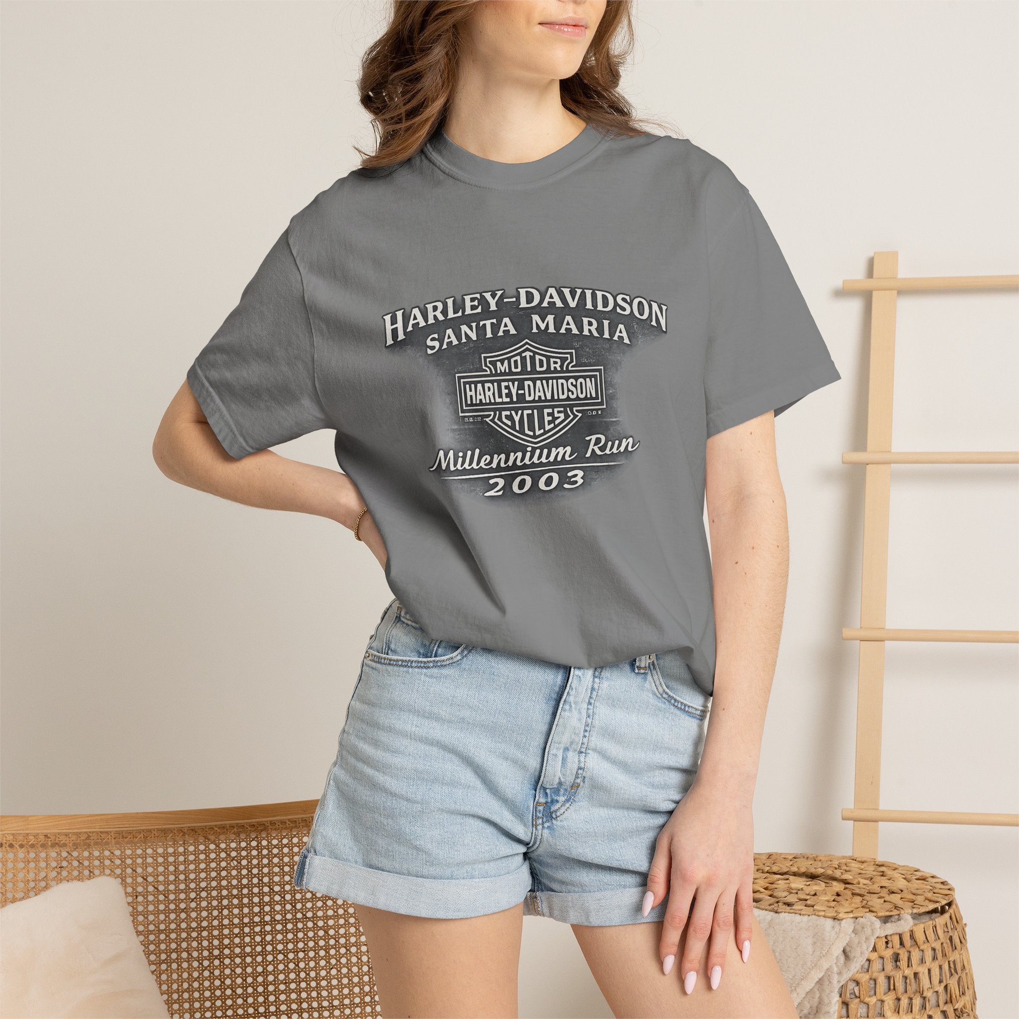 Harley-Davidson Santa Maria Millennium Run 2003 T-Shirt