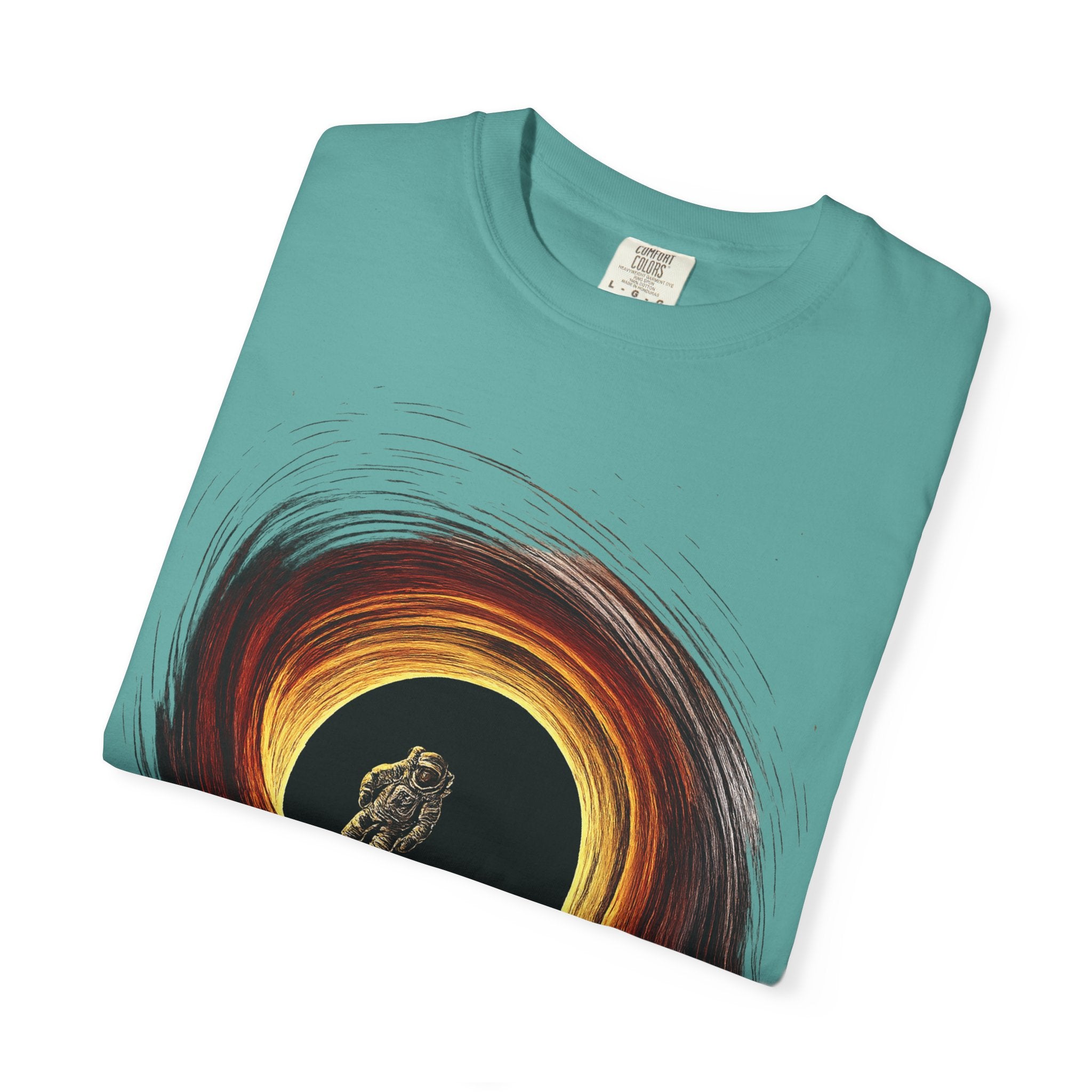 Astronaut Black Hole Graphic Tee
