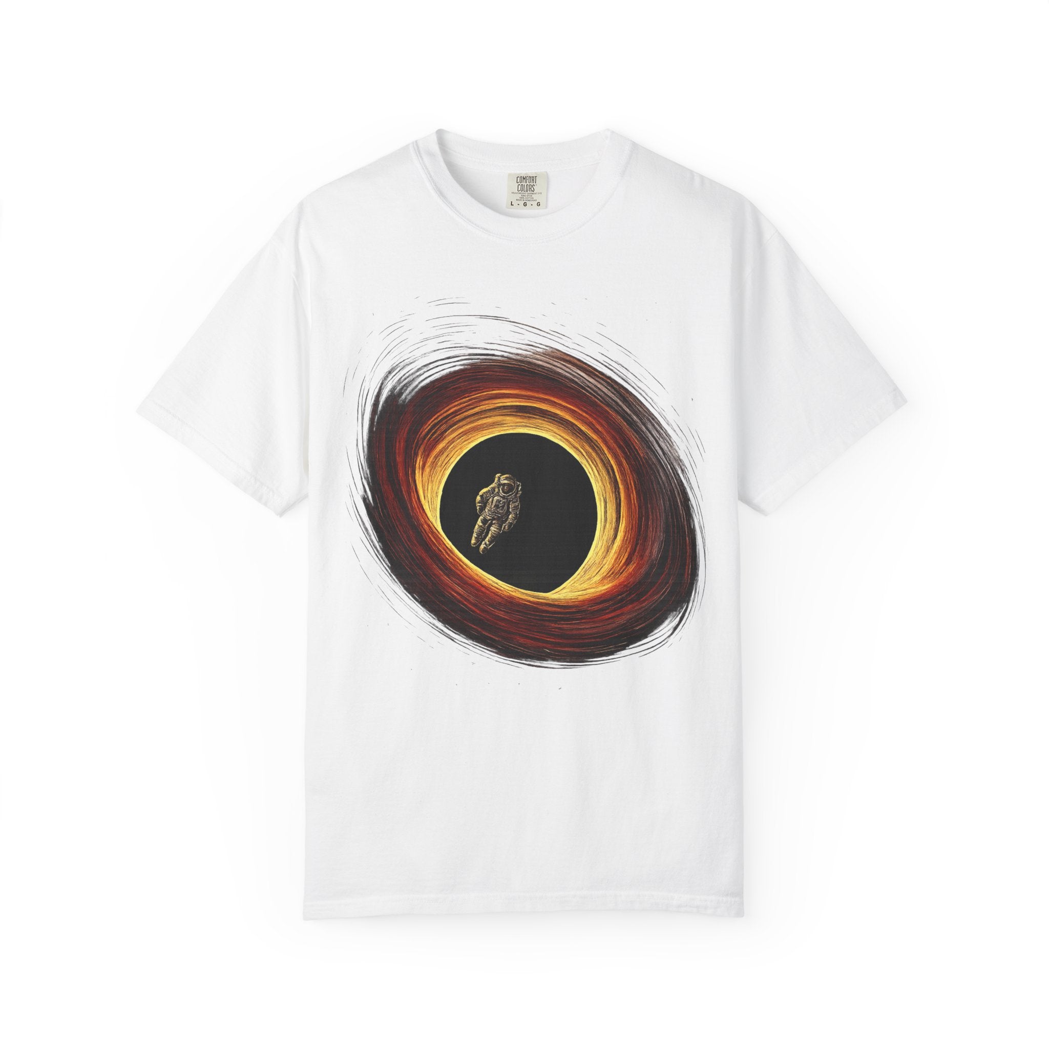 Astronaut Black Hole Graphic Tee