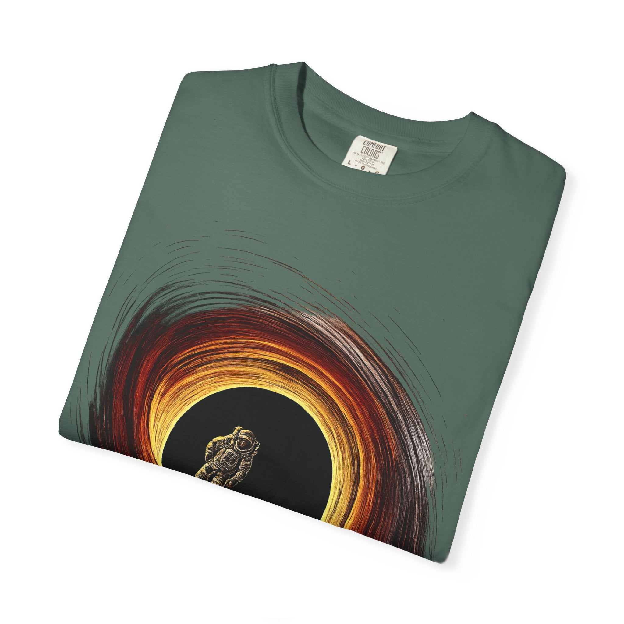 Astronaut Black Hole Graphic Tee