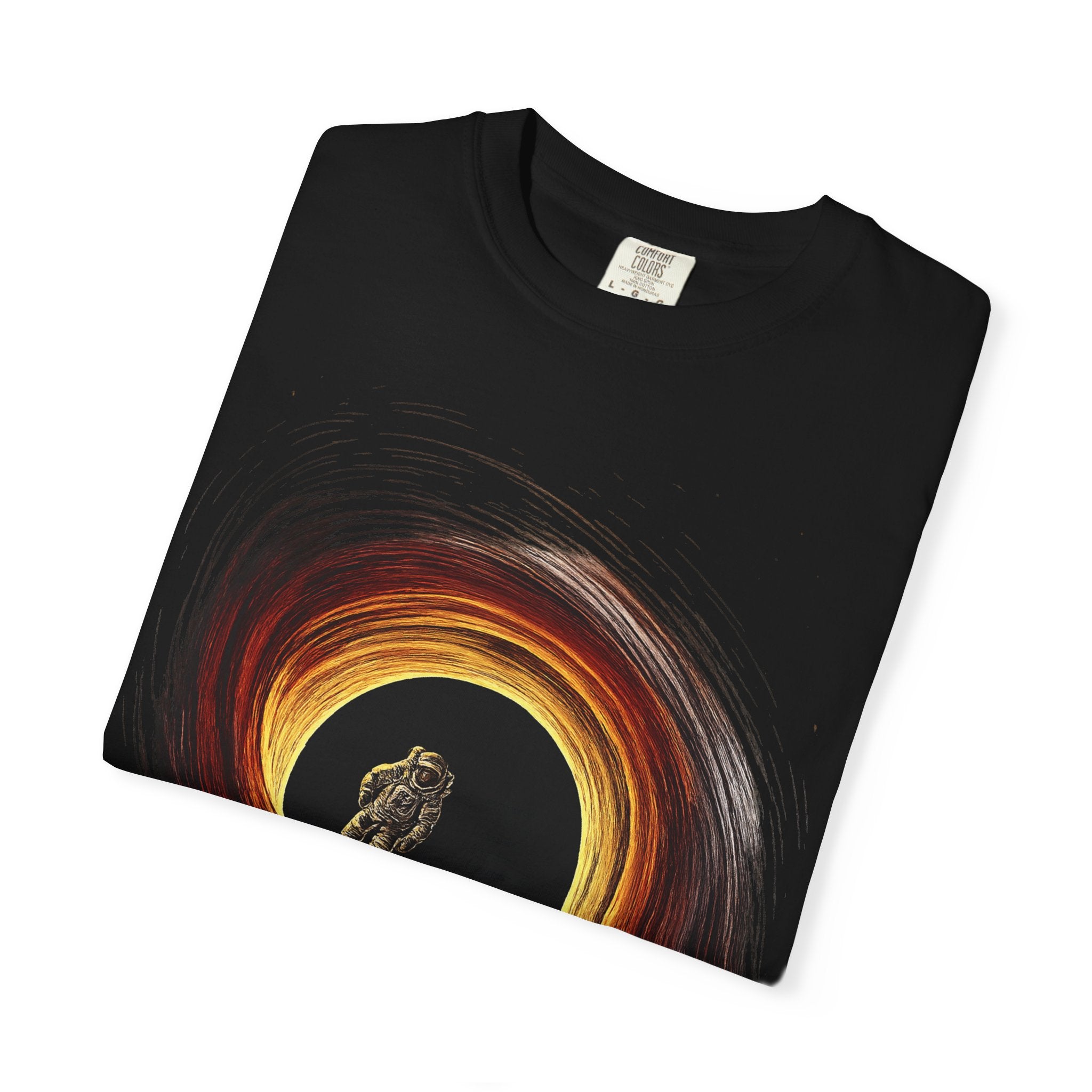 Astronaut Black Hole Graphic Tee