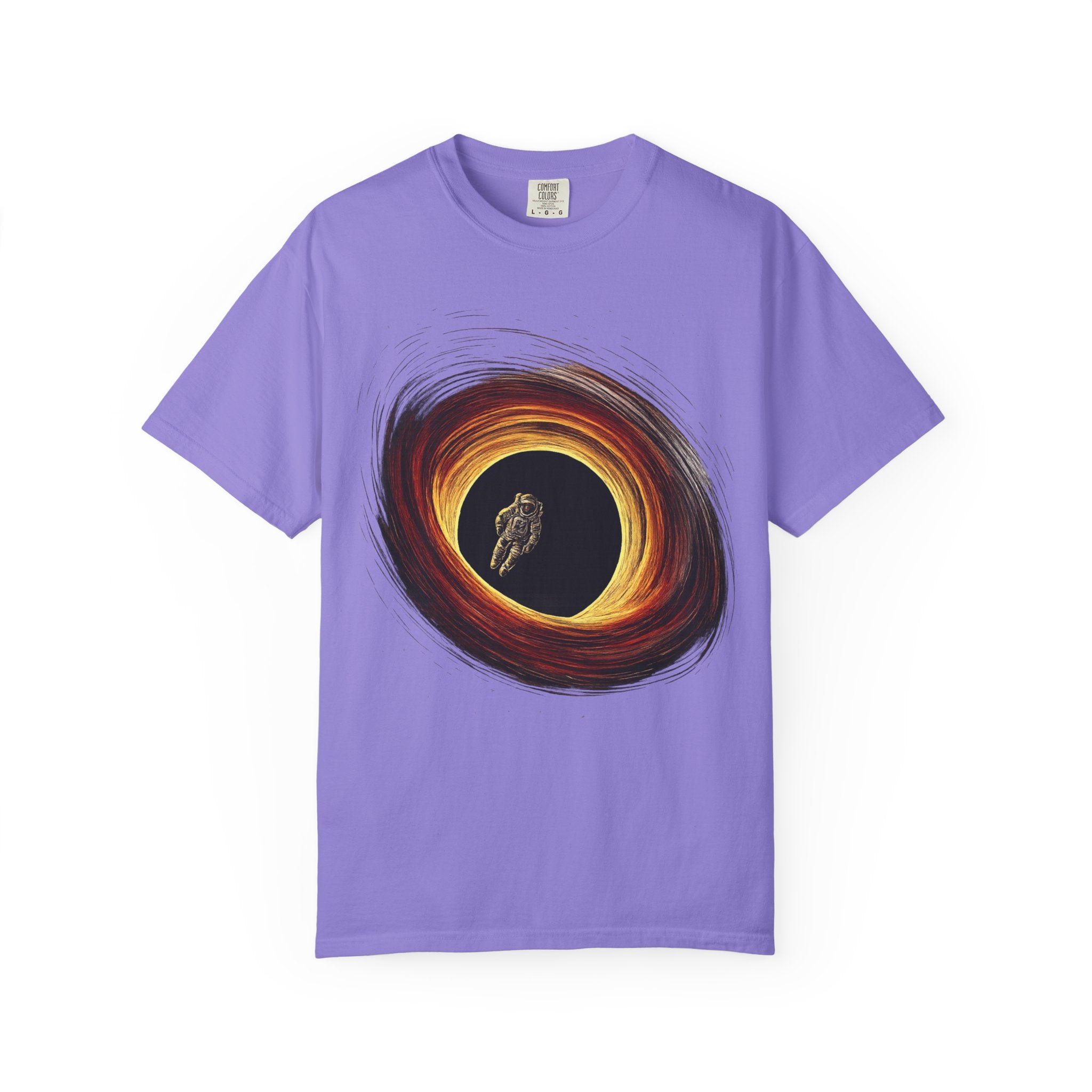 Astronaut Black Hole Graphic Tee