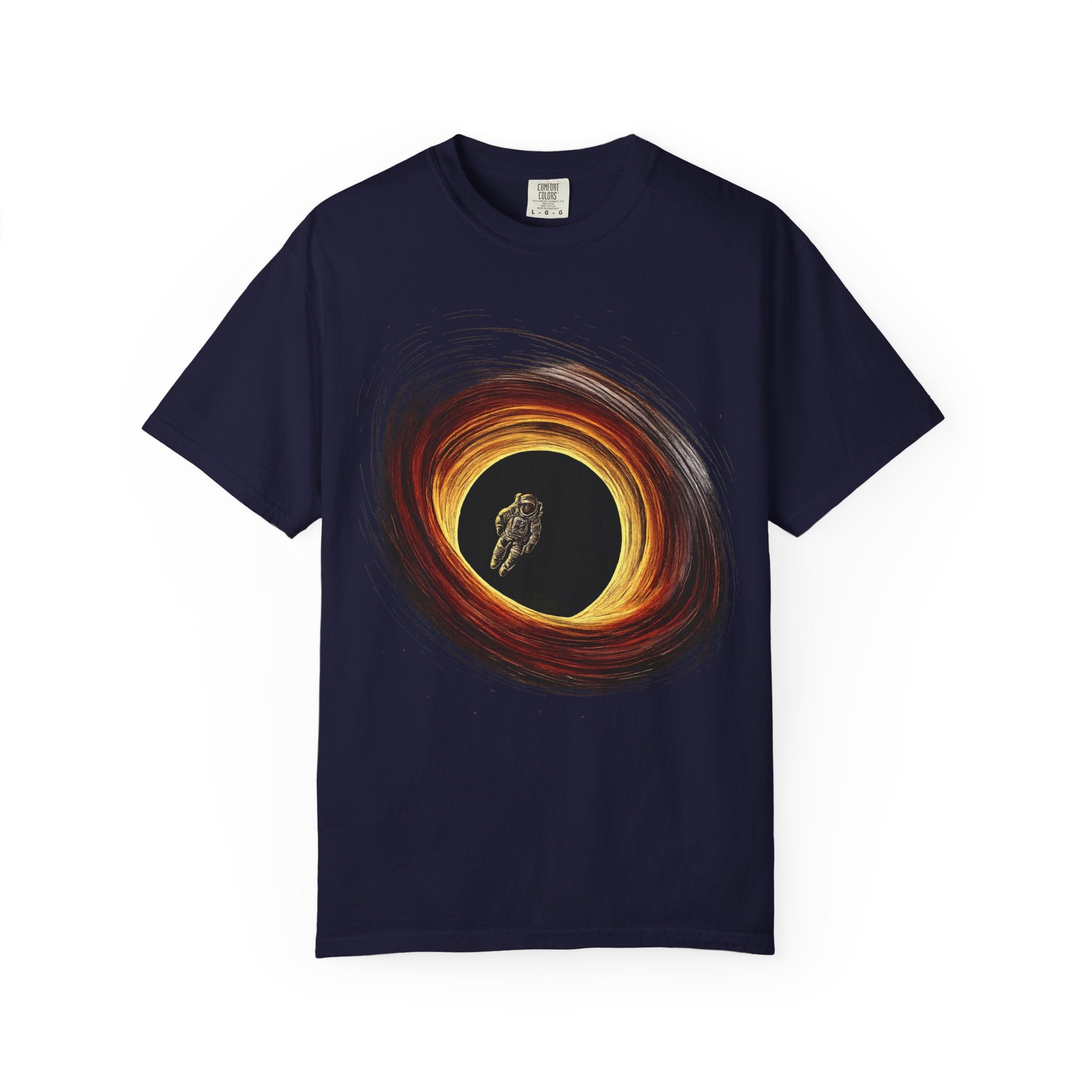 Astronaut Black Hole Graphic Tee