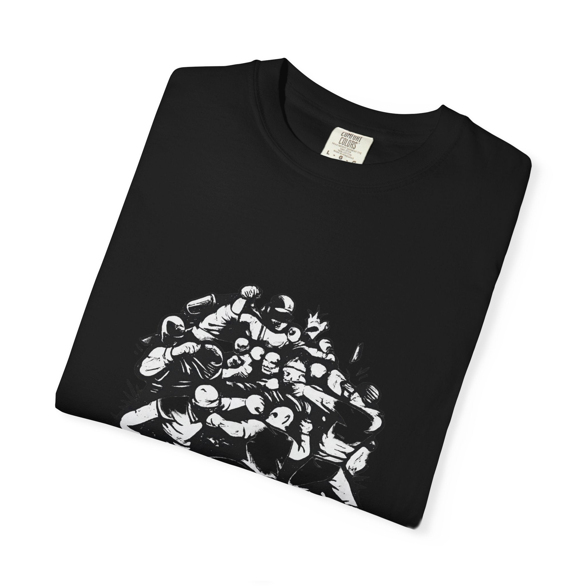 One Must Fight T-Shirt — Vintage Group Fight Graphic Tee